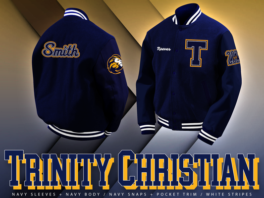 Trinity Christian School Statesboro Letterman Jacket