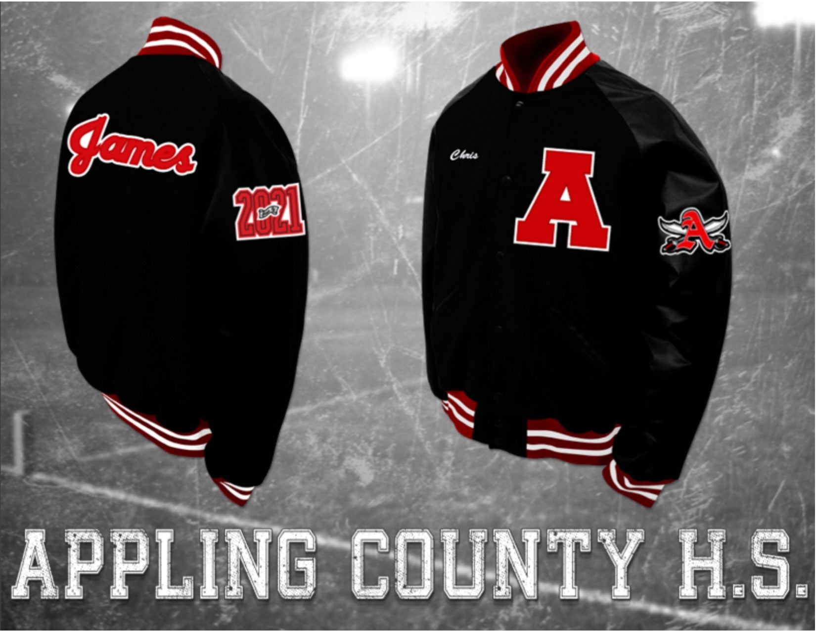 Appling County Letterman Jacket Herff Jones The Roderick Group