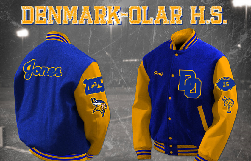 Denmark-Olar High School Letterman Jacket