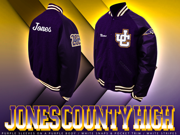 Jones County Letterman Jacket