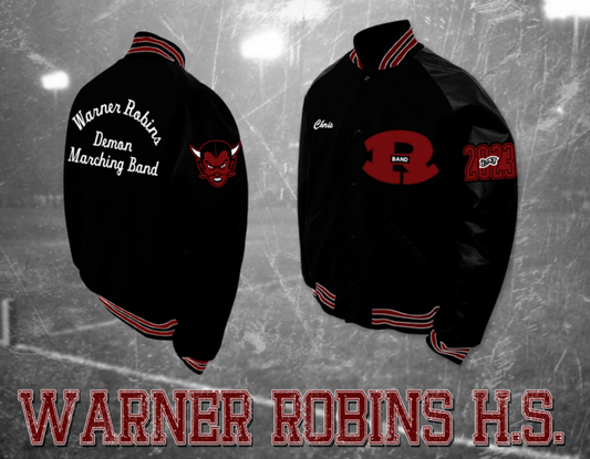 Warner Robins Band Letterman Jacket