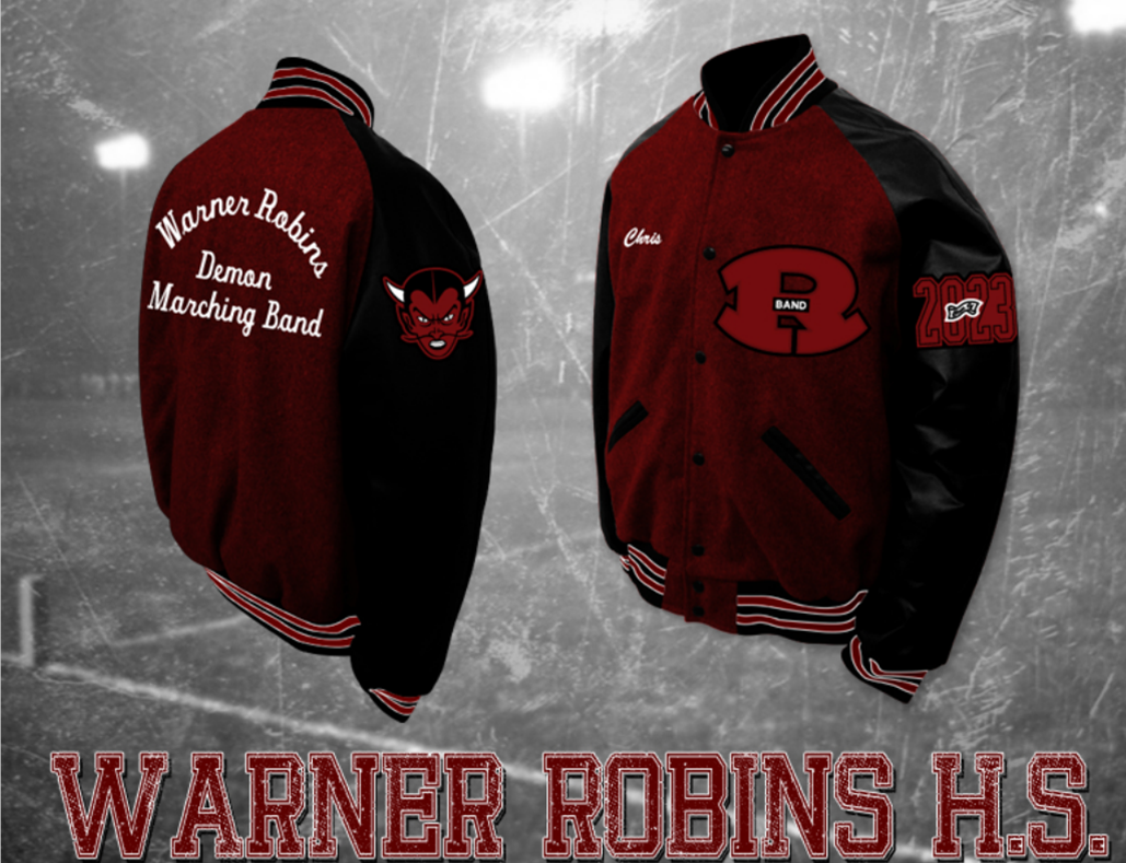 Warner Robins Band Letterman Jacket