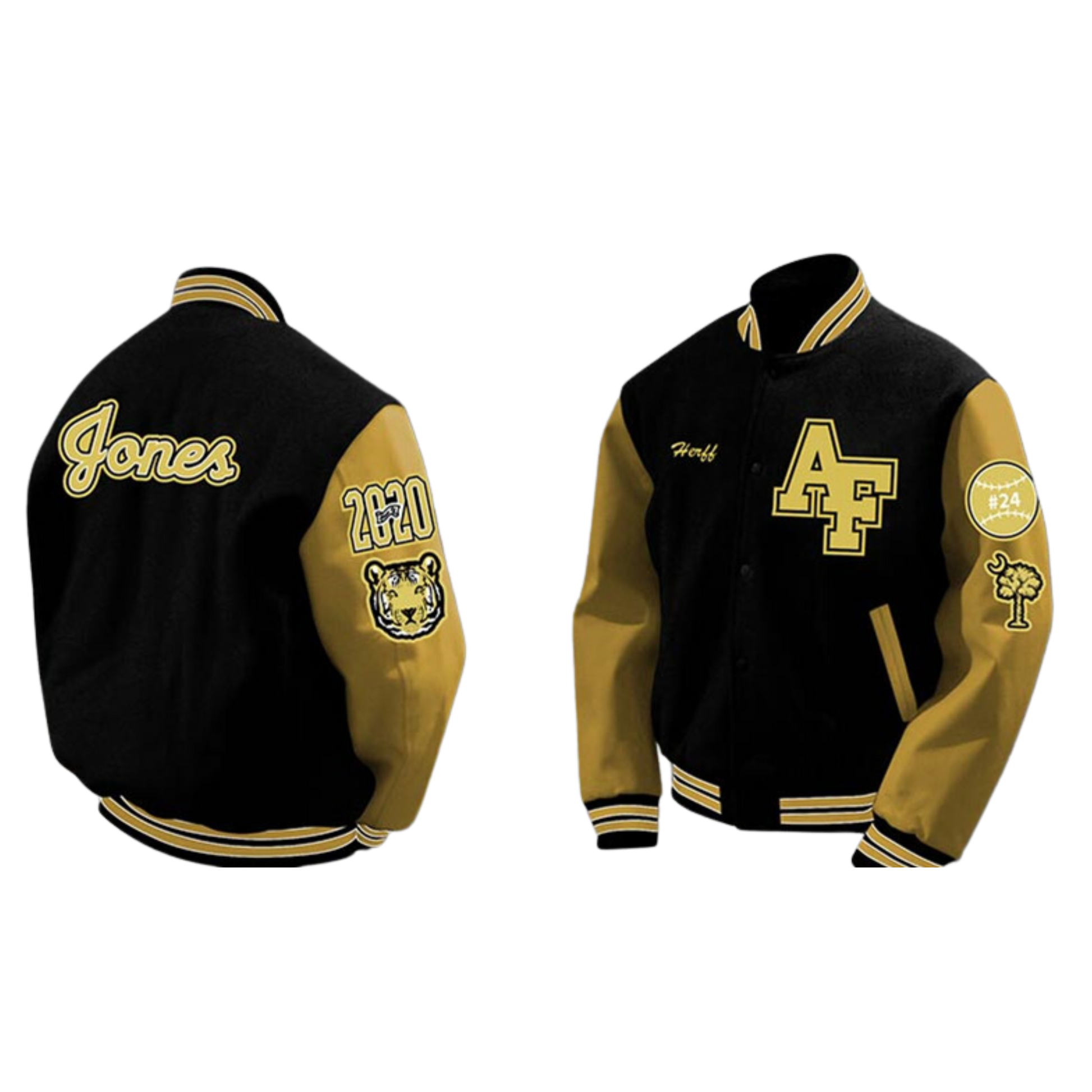 Allendale-Fairfax High School Letterman Jacket1