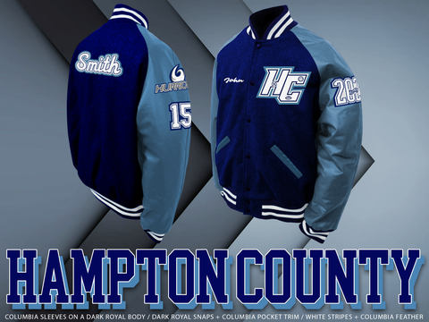 Hampton County High School Letterman Jacket