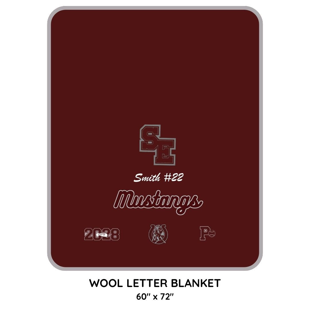 South Effingham Letter Blanket