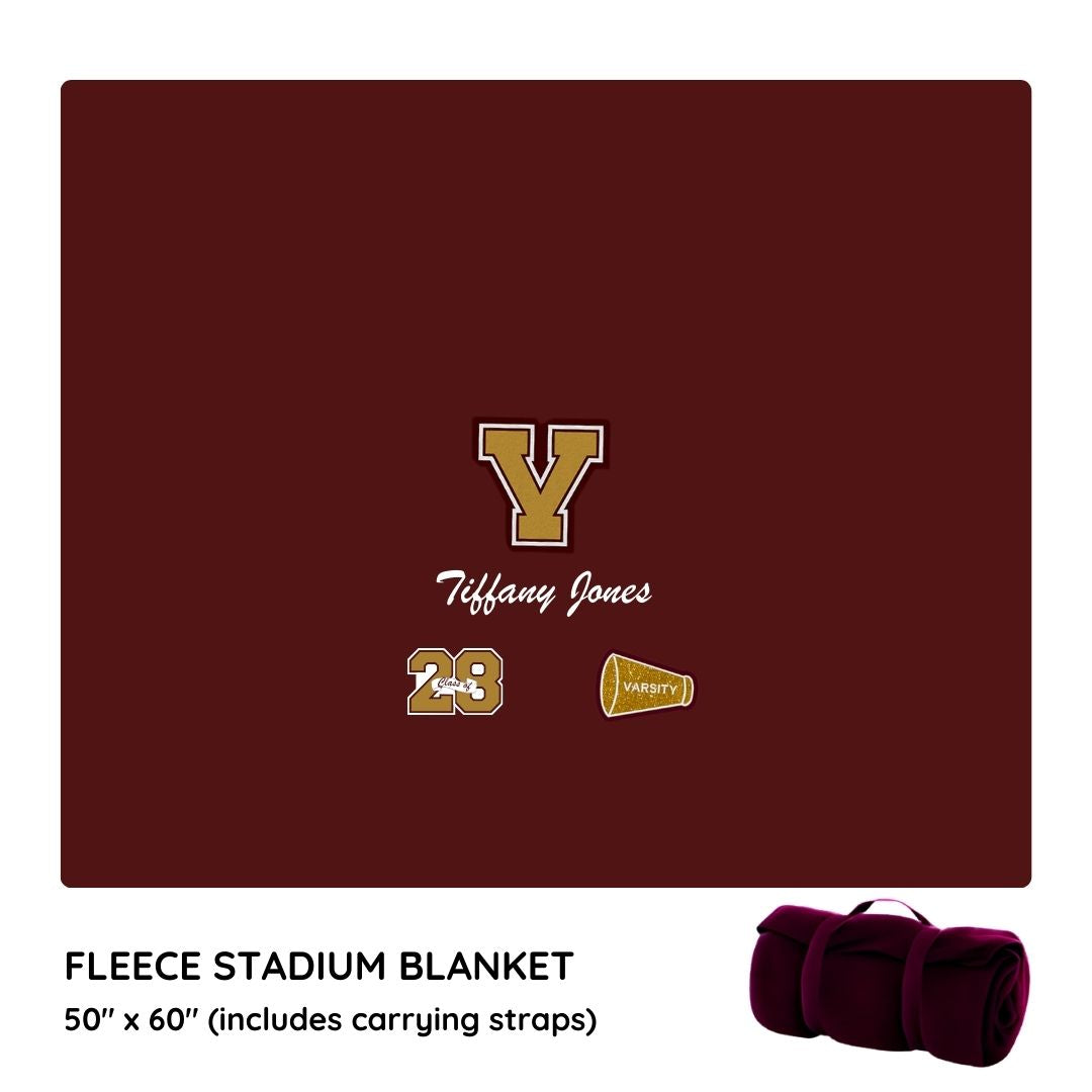 Vidalia Letter Blanket