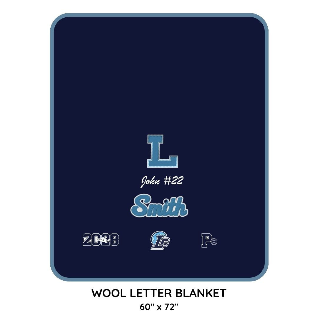 Long County Letter Blanket