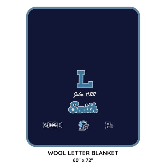 Long County Letter Blanket
