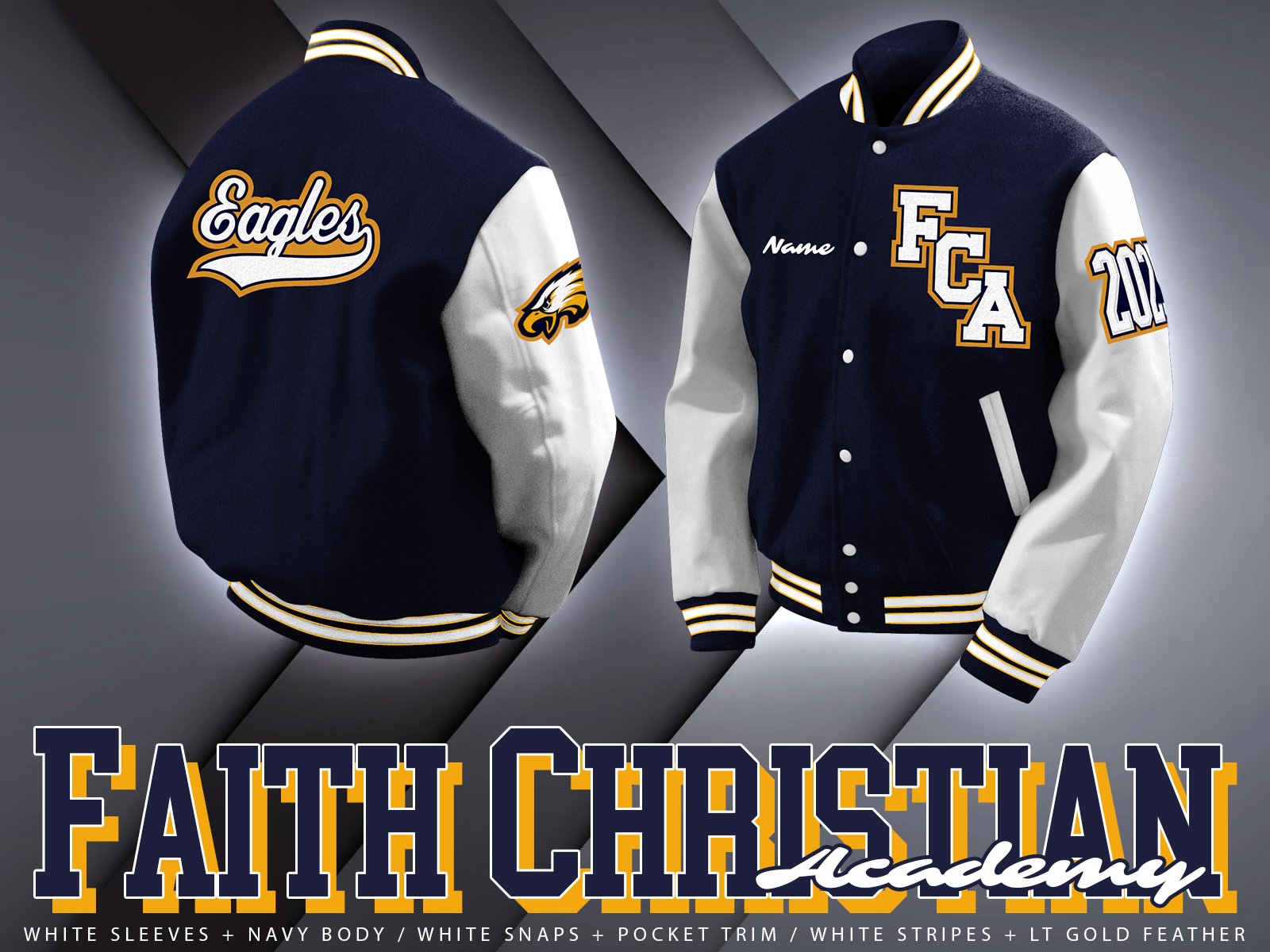 Faith Christian Academy Letterman – Herff Jones- The Roderick Group ...