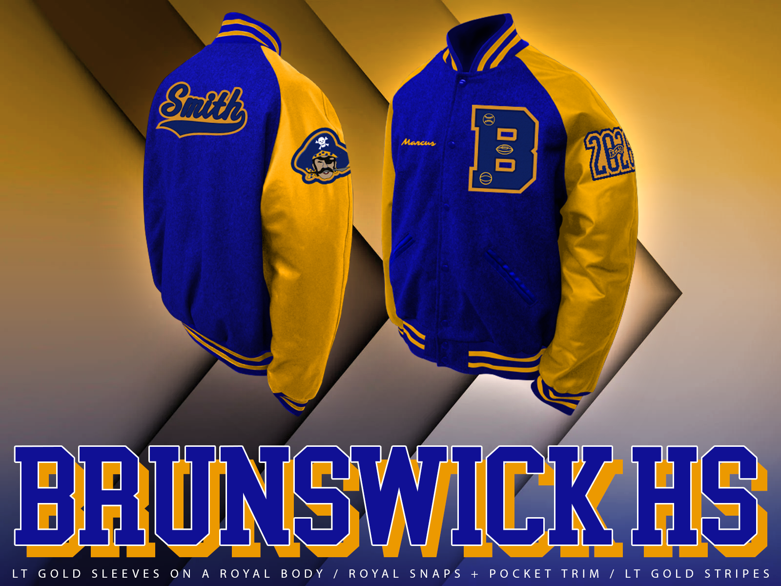 Brunswick High School Letterman Jacket
