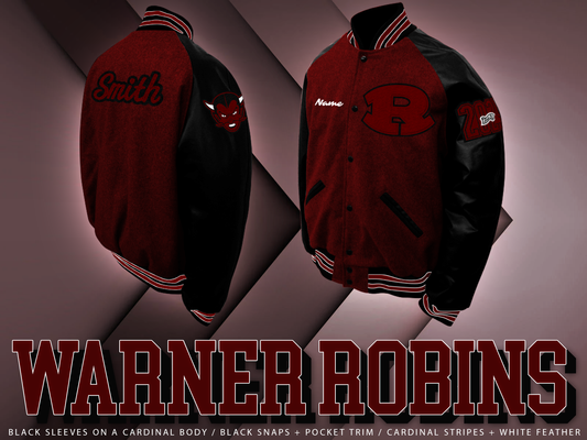 Warner Robins Athletic Letterman Jacket