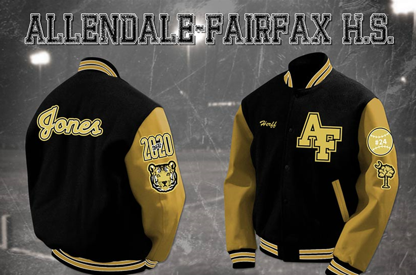 Allendale-Fairfax High School Letterman Jacket