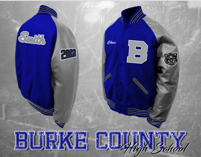 Burke County Letterman Jacket