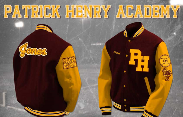 Patrick Henry Academy Letterman Jacket