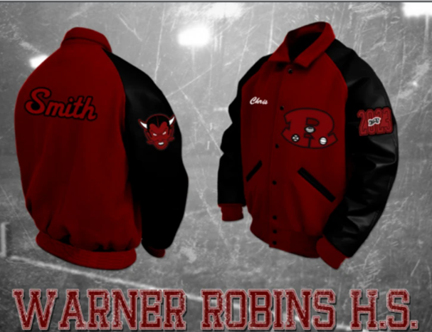 Warner Robins Athletic Letterman Jacket