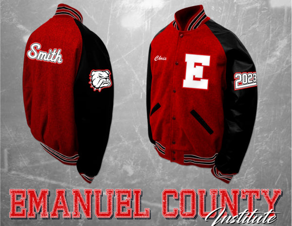 Emanuel County Institute Letterman Jacket
