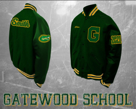 The Roderick Group Logo Herff Jones- The Roderick Group Letterman Jackets