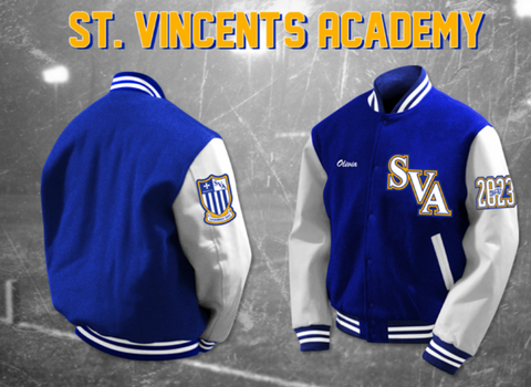 St. Vincent's Academy Letterman Jacket