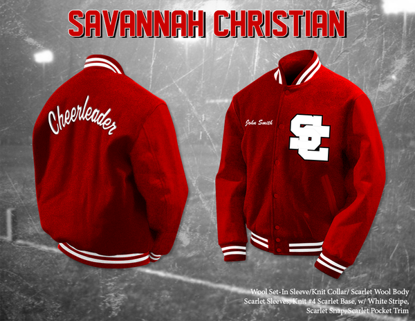 Savannah Christian Cheer Letterman Jacket