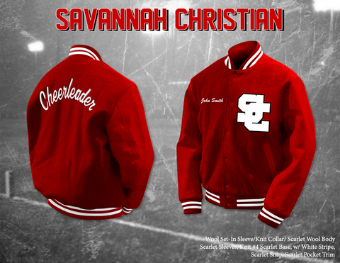 Savannah Christian Cheer Letterman Jacket