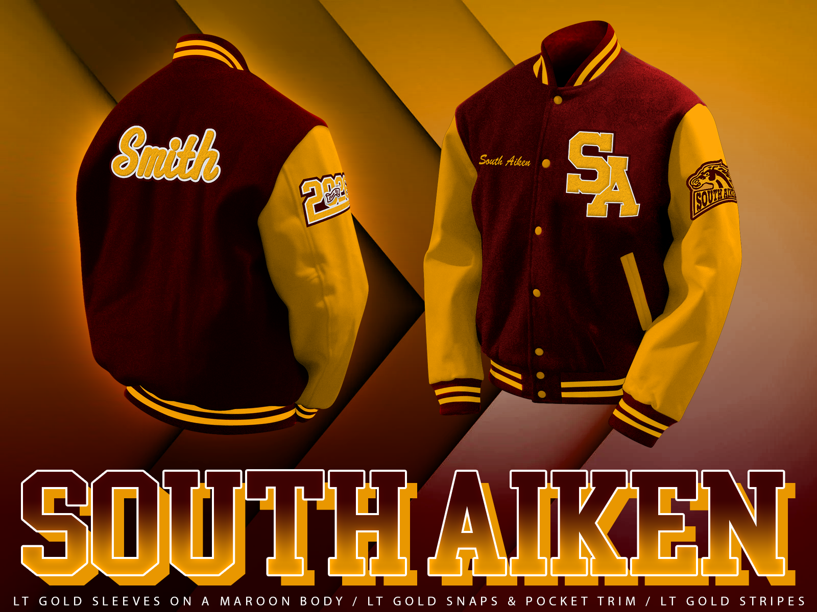 South Aiken High School Letterman Jacket